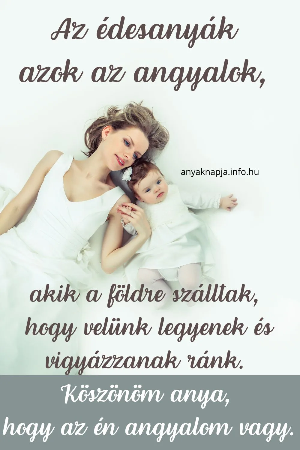 köszönöm anya idézet angyal