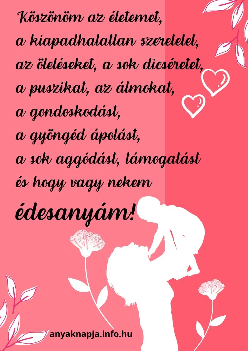köszönöm anya idézet, köszönöm az életemet