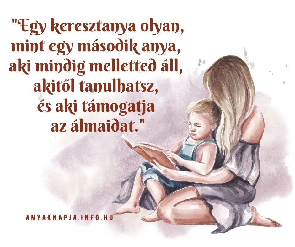 anyák napi idézet keresztanyának