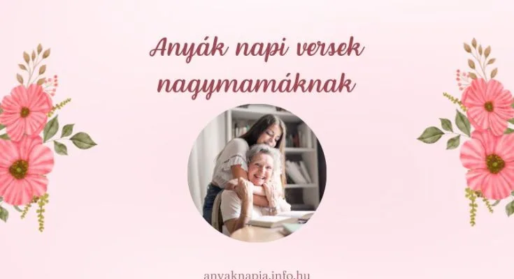 anyák napi versek nagymamáknak