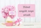 rövid anyák napi versek gyűjteménye